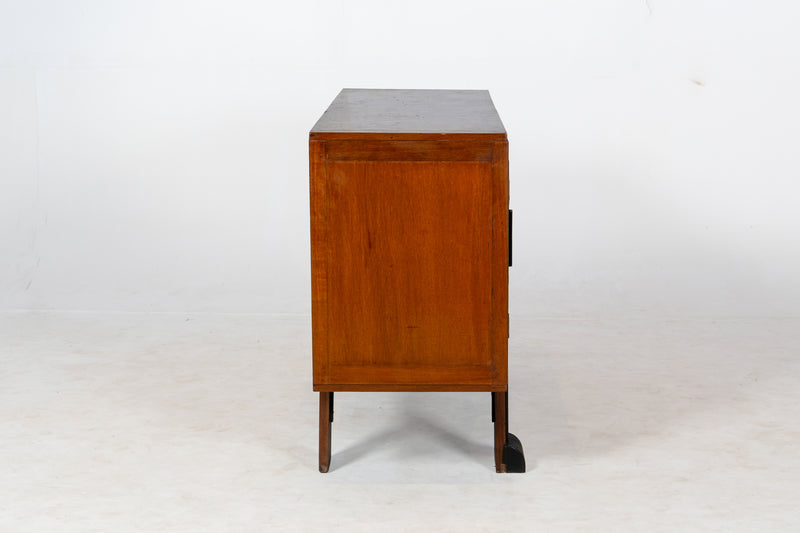 An Indian Art Deco Console With Two-Tone Finish