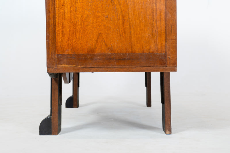 An Indian Art Deco Console With Two-Tone Finish