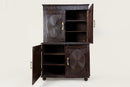 An Indian Art Deco Sunburst Cabinet