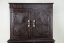 An Indian Art Deco Sunburst Cabinet