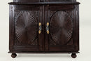 An Indian Art Deco Sunburst Cabinet