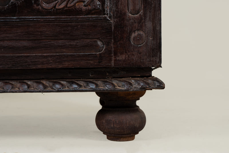 An Indian Art Deco Sunburst Cabinet