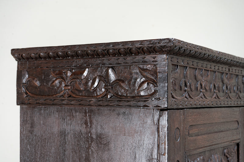 An Indian Art Deco Sunburst Cabinet