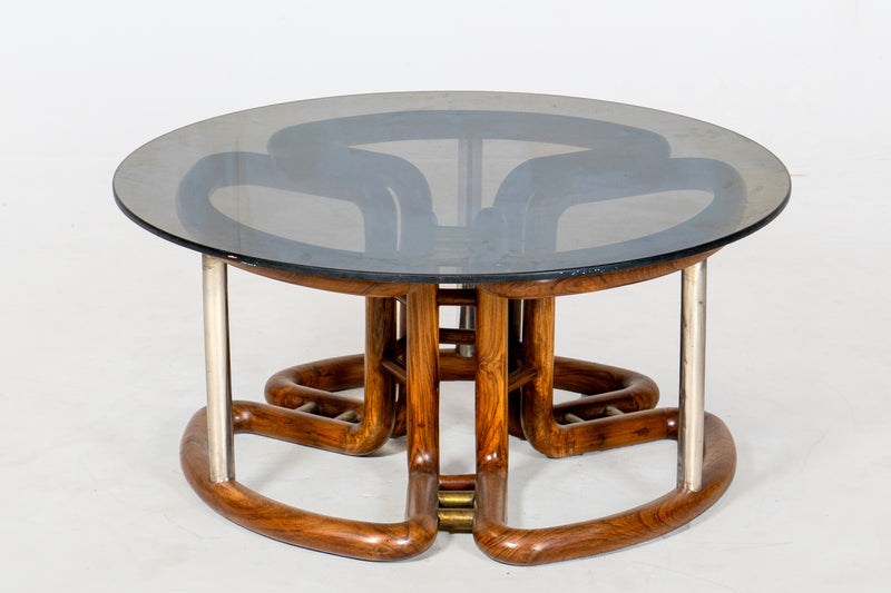 An Indian Art Deco Coffee Table