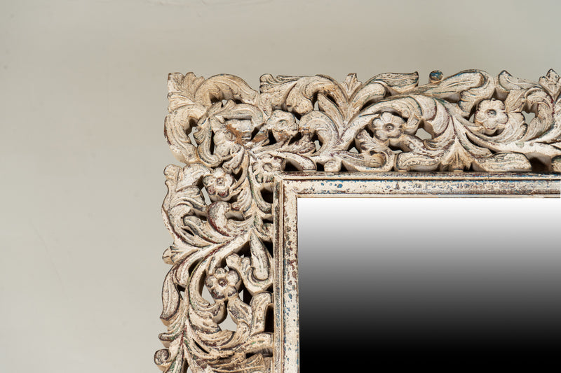 A Monumental Mirror with Frame