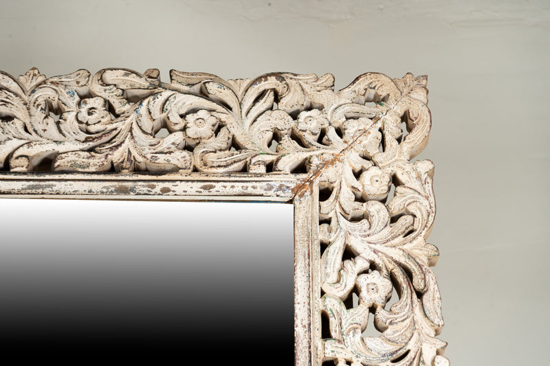 A Monumental Mirror with Frame