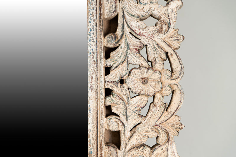 A Monumental Mirror with Frame