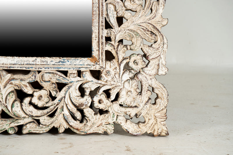 A Monumental Mirror with Frame