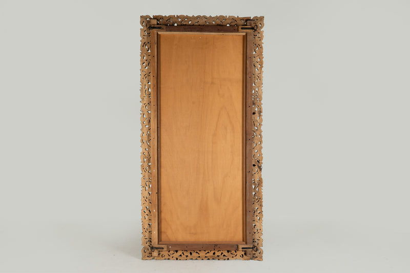 A Monumental Mirror with Frame
