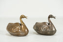 A Brass Figure of a Duck