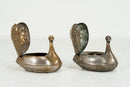 A Brass Figure of a Duck