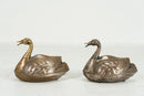 A Brass Figure of a Duck
