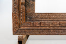 A Monumental Wooden Mirror Frame