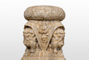 A Pair of Limestone Bases