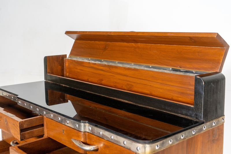 An Indian Art Deco File Cabinet