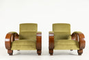 A Pair of Indian Art Deco Lounge Chairs