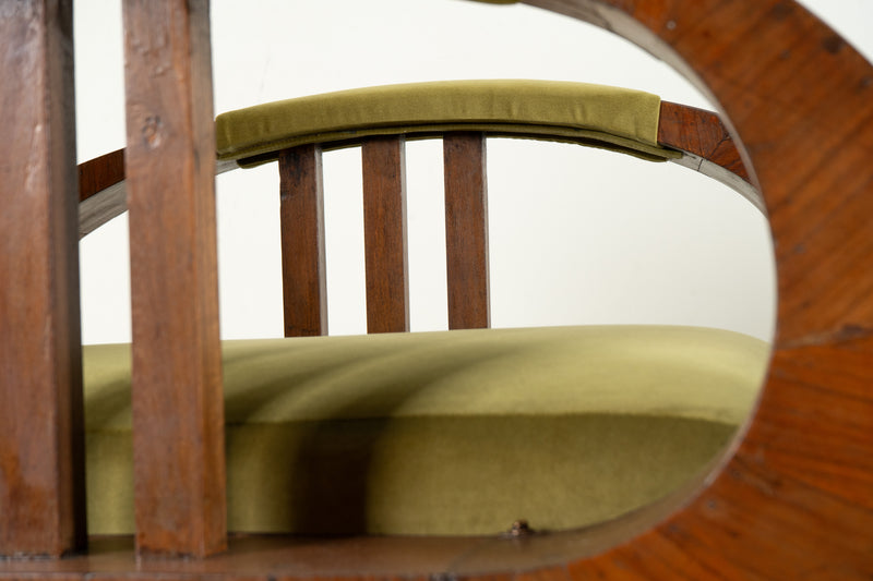 A Pair of Indian Art Deco Lounge Chairs