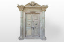 A Grand Indian Entrance with Split Pediment