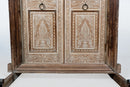 A Wooden Bone-inlaid Door