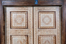 A Wooden Bone-inlaid Door