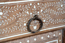 A Wooden Bone-inlaid Door
