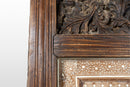 A Wooden Bone-inlaid Door
