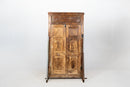 A Wooden Bone-inlaid Door