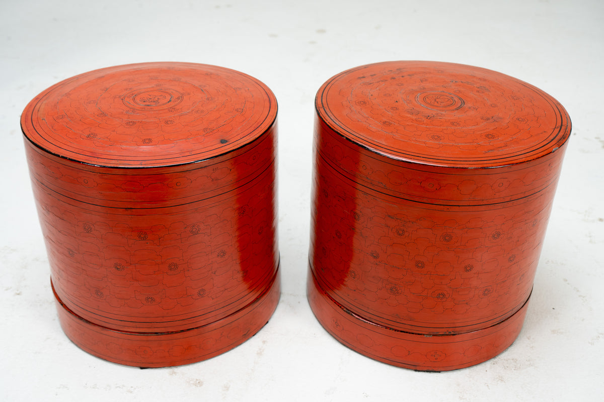 A Burmese Betel Nut Box 9"