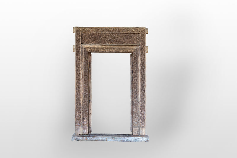 A Teak Indian Entrance Door