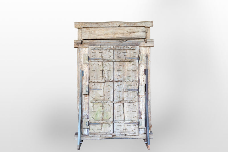 A Teak Indian Entrance Door