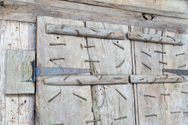A Teak Indian Entrance Door