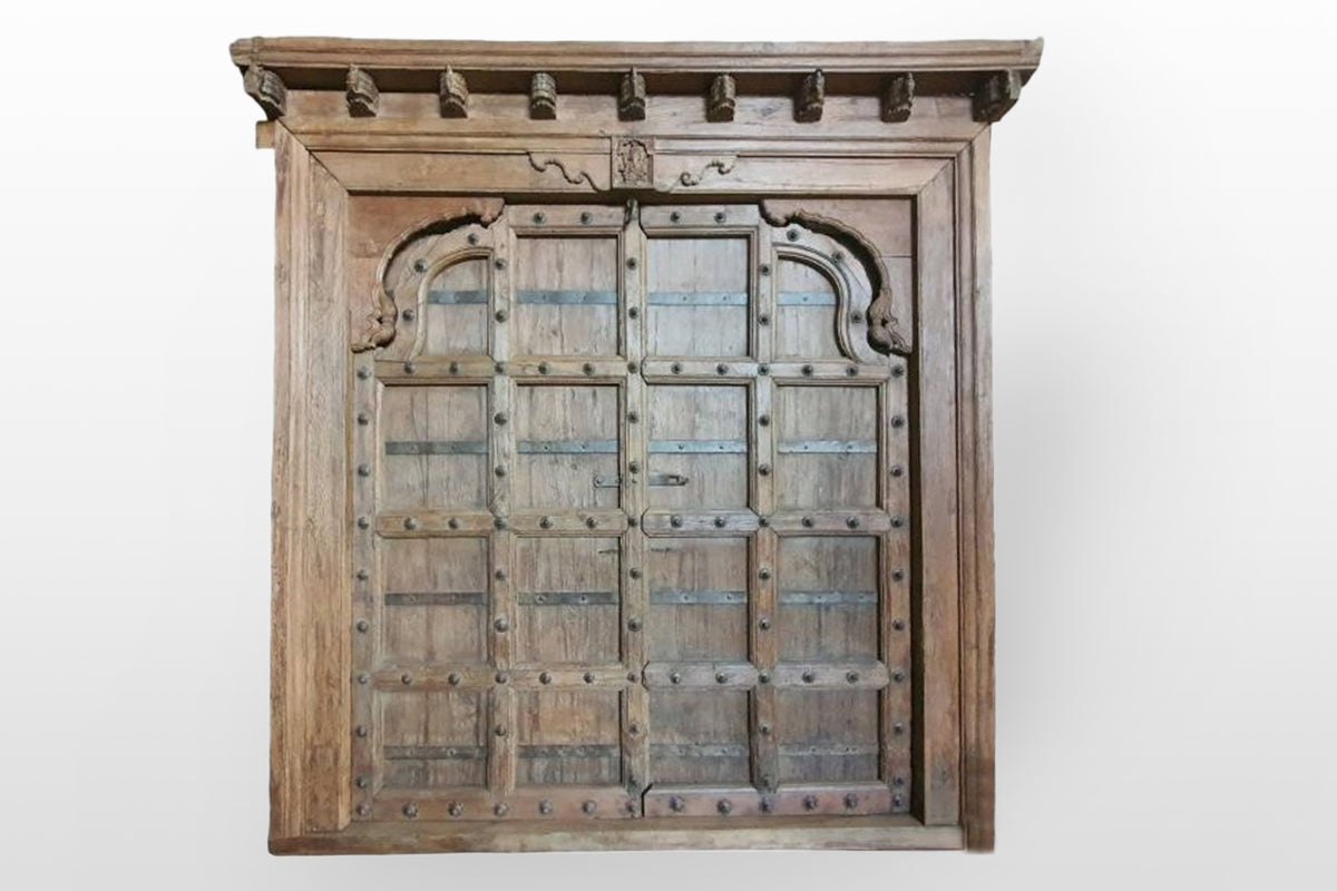 A Monumental Indian Entrance Door