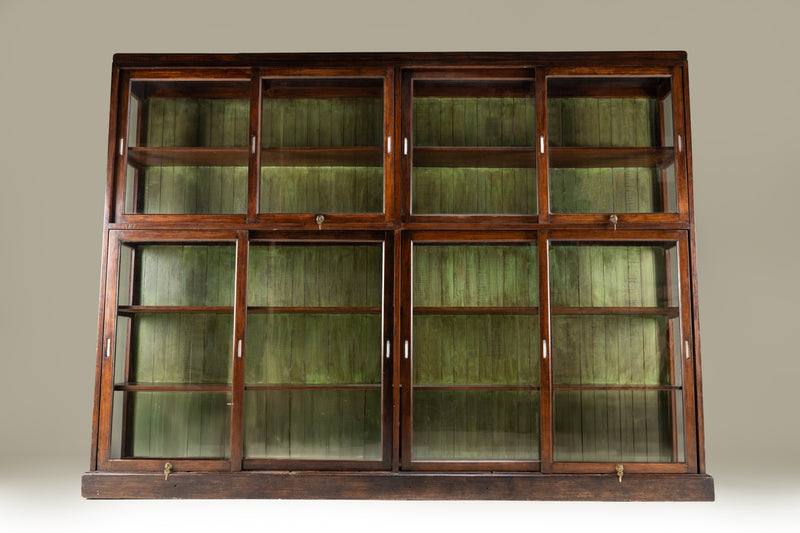 An Anglo-Indian Art Deco Bookcase