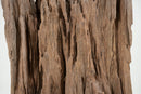 A Teakwood Tree Trunk Sculpture