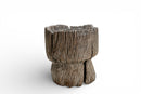 A Naga Wooden Mortar