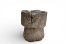 A Naga Wooden Mortar