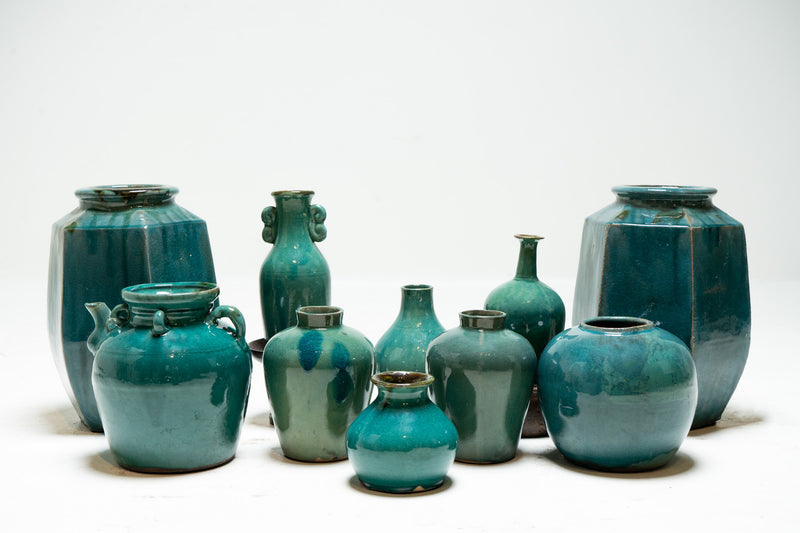 Chinese Porcelain Turquoise Vase