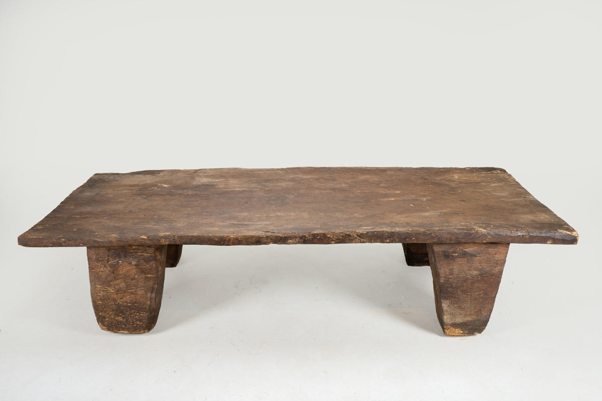A Carved Naga Day Bed/Coffee Table