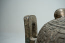 An Archaic Style Chinese Bronze Ritual Food Vessel and Cover (Ding)