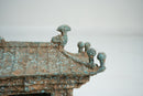 A Chinese Bronze Pagoda