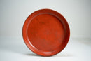 A Burmese Red Lacquer Tray