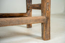 A Chinese Elm Wood Coffer Table