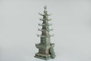 A Large Chinese Bronze Pagoda