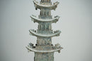 A Large Chinese Bronze Pagoda