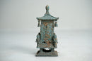 A Small Bronze Lantern House
