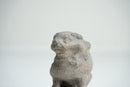 A Pair of Chinese Limestone Miniature Foo Dogs
