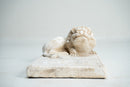 A Chinese Marble Ink Tray