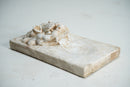 A Chinese Marble Ink Tray