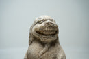 A Pair of Chinese Limestone Miniature Foo Dogs