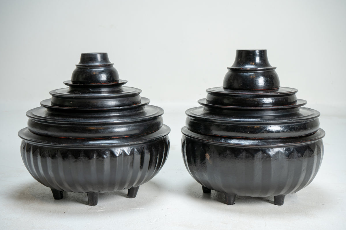 A Bamboo Offering Urn